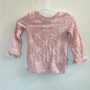 Sweethoney 12 month little girl Bow pajamas!